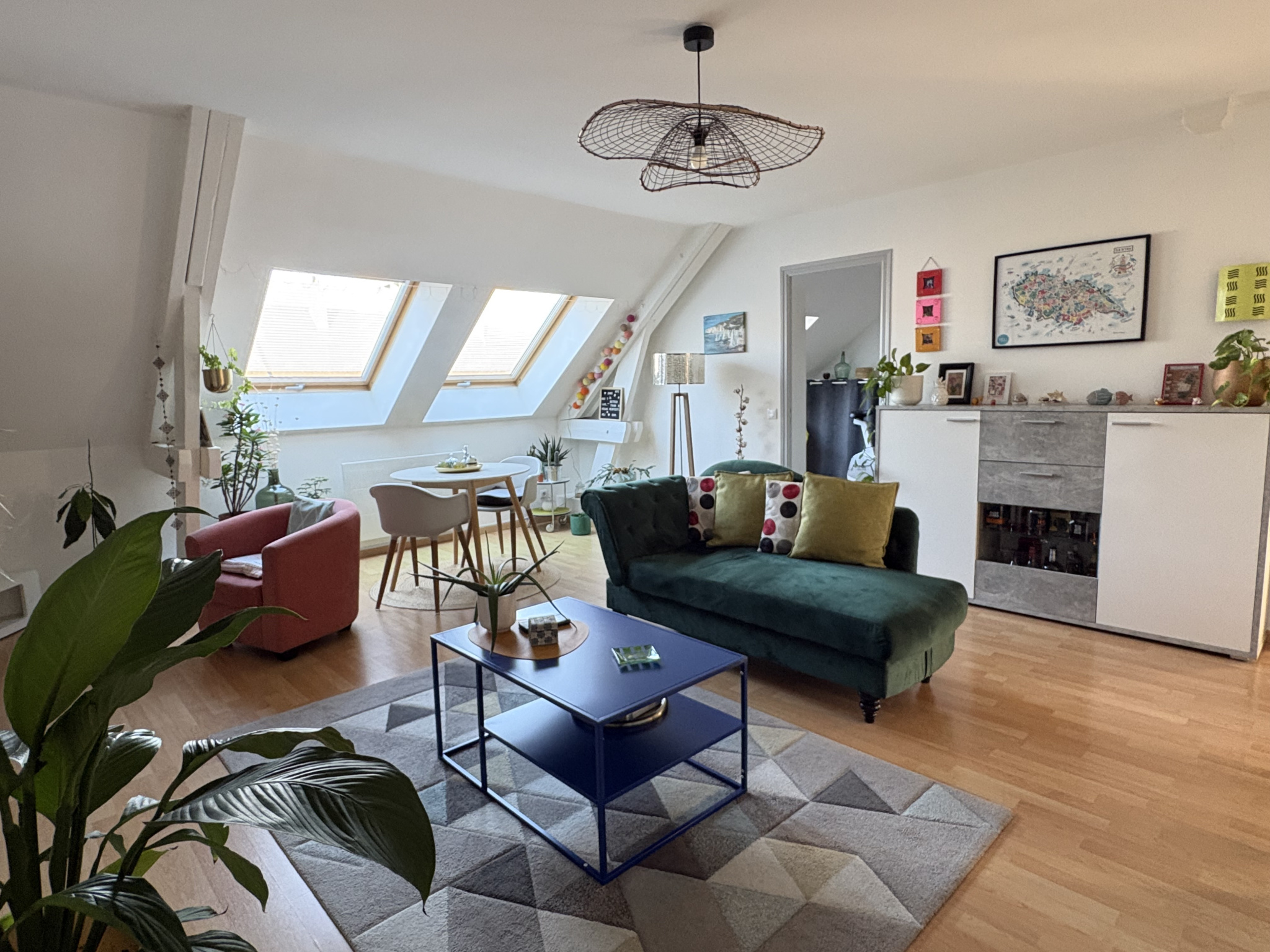 Immo80 – L'immobilier à Amiens et dans la Somme-Appartement F3 situé en centre ville / Parfait état / Lumineux