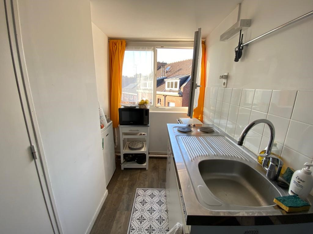 Immo80 – L'immobilier à Amiens et dans la Somme-Appartement F2 en  loft coeur centre ville Amiens, 38 m2 utile,