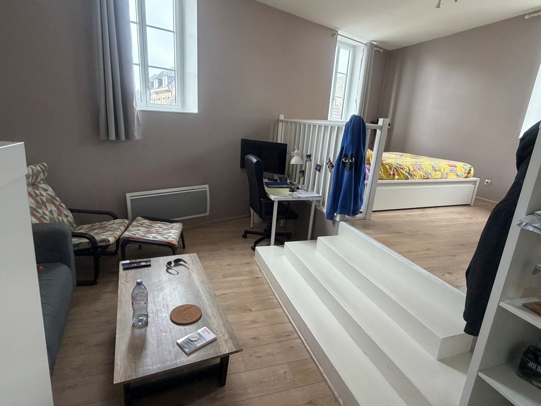 Immo80 – L'immobilier à Amiens et dans la Somme-Appartement F2 en loft quartier St Leu Facs